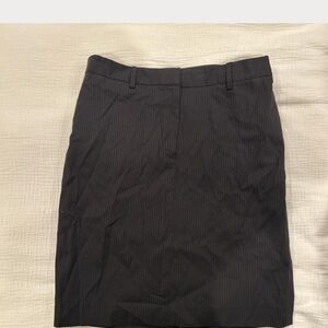 LOFT new with tag Black Pinstripe Pencil Skirt